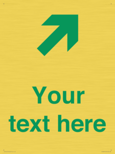 Custom Safe Condition inverse: Green Up right arrow